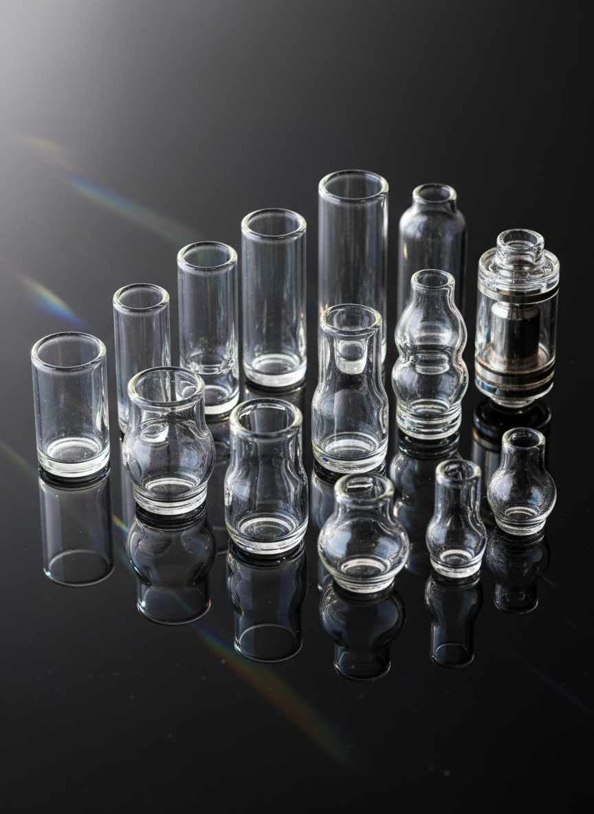 Replacement glass tubes for tanks