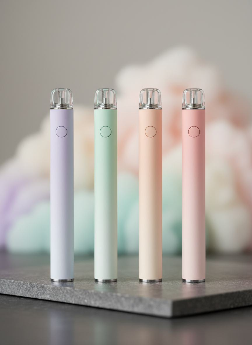 Slim disposable vape pen collection