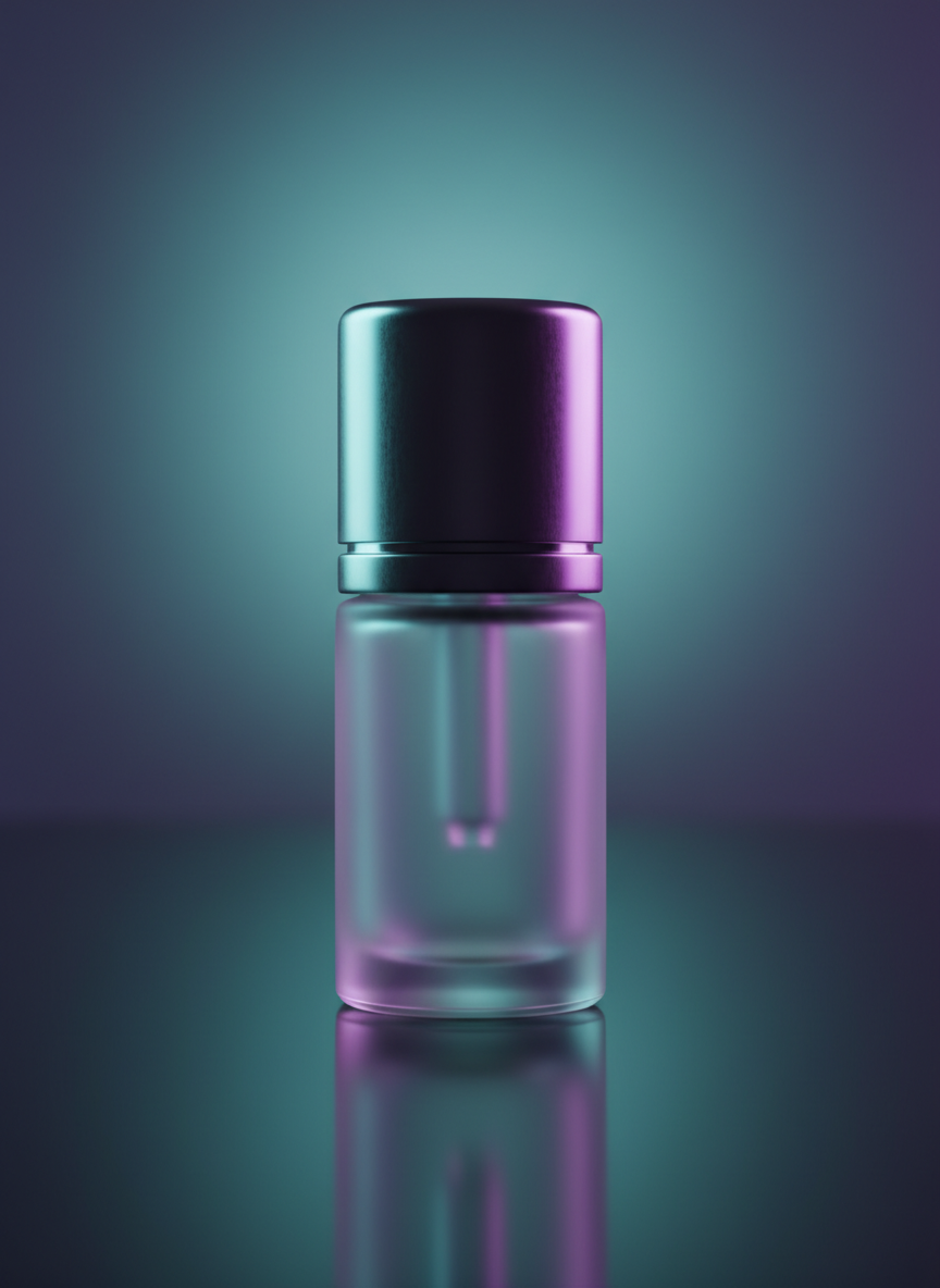 Compact salt nicotine e-liquid bottle